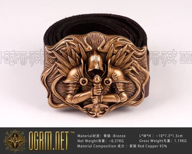 OGRM Alien Predator Horder Orc Tyrael Terminator бронзовая Пряжка с ремнем|buckle apparel|buckles for dog collarsdragon black |