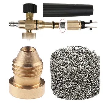 

Foam Brass Orifice Nozzle Tips And Foam Maker Thread Nozzle 1.1mm 3,000 PSI Tool