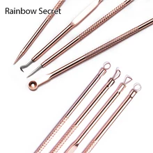 Средство для удаления угрей 4 шт./компл. иглы для удаления акне инструмент для удаления дефектов кожи очищающий лосьон уход за чистыми прыщами инструмент для удаления прыщей