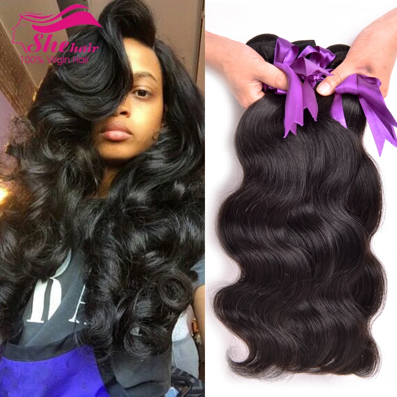 

Brazilian Body Wave 3 Bundles 8A Unprocessed Mink Brazilian Hair Bundles 100% Human Hair Weave Brazilian Virgin Hair Body Wave