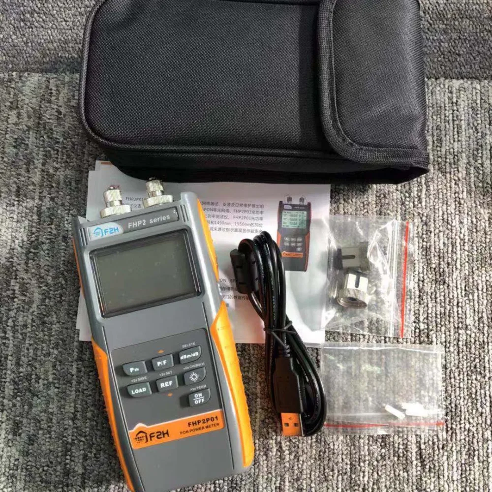 Grandway FHP2P01 Fibra PON оптический измеритель мощности для EPON GPON xPON CCTV & FTTx / FTTH ONT OLT ONU 1310/1490