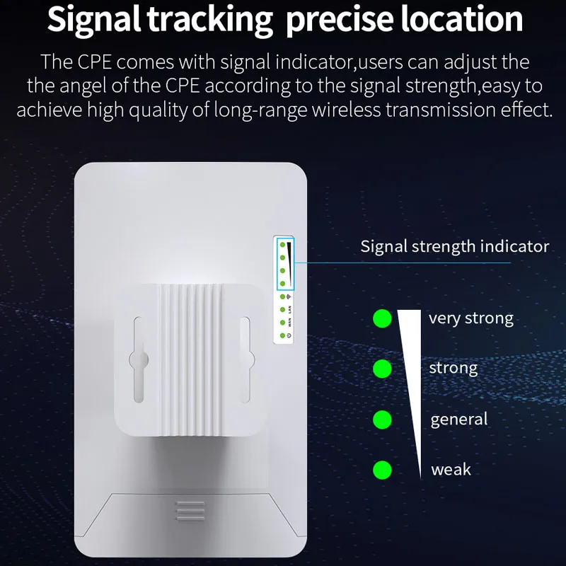 

Wireless Wifi Bridge 5.8G Access Point CPE Router Extender Bridge LHY Sale
