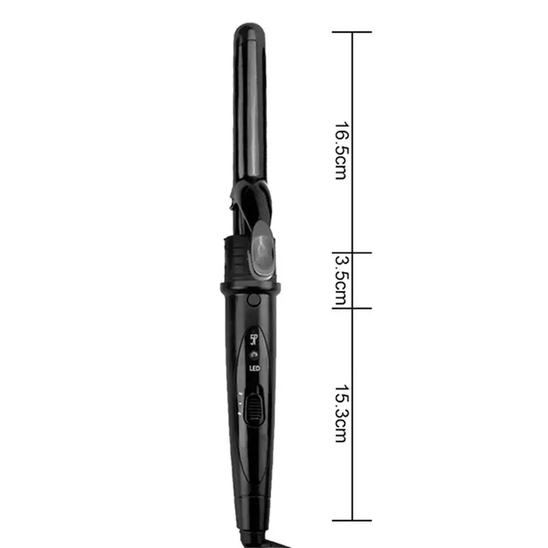 

5 in 1 Ceramic Hair Curler Set Professional Curling Iron Wand Interchangeable Barrel Tourmaline Dual Voltage