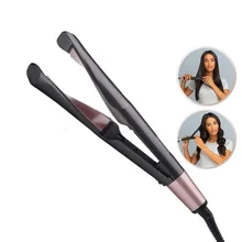 Новое поступление профессиональный электрический шлифовальный инструмент, утюжок для волос и Плойка для завивки волос 2 в 1, выпрямитель для волос, выпрямитель для волос Керамика
