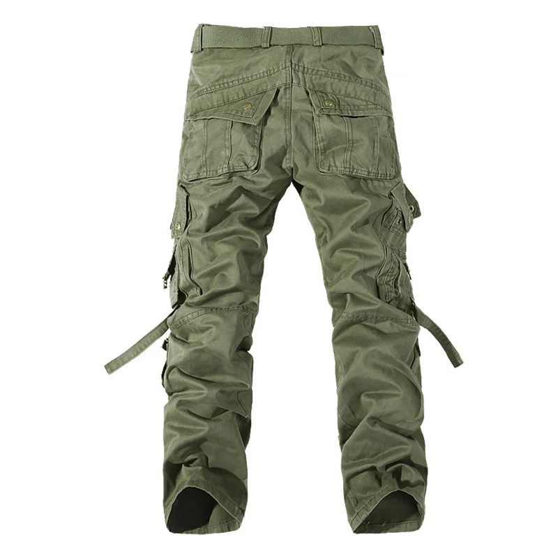  Top quality men military camo cargo pants leisure cotton trousers cmbat camouflage overalls 28-40 A