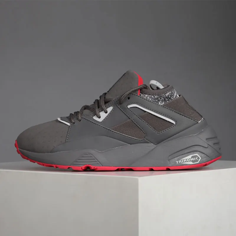 

018 Free shipping Puma x Staple B.O.G Sock 363204-02 Women and men shoes Breathable Badminton Shoes Sneakers 36-45