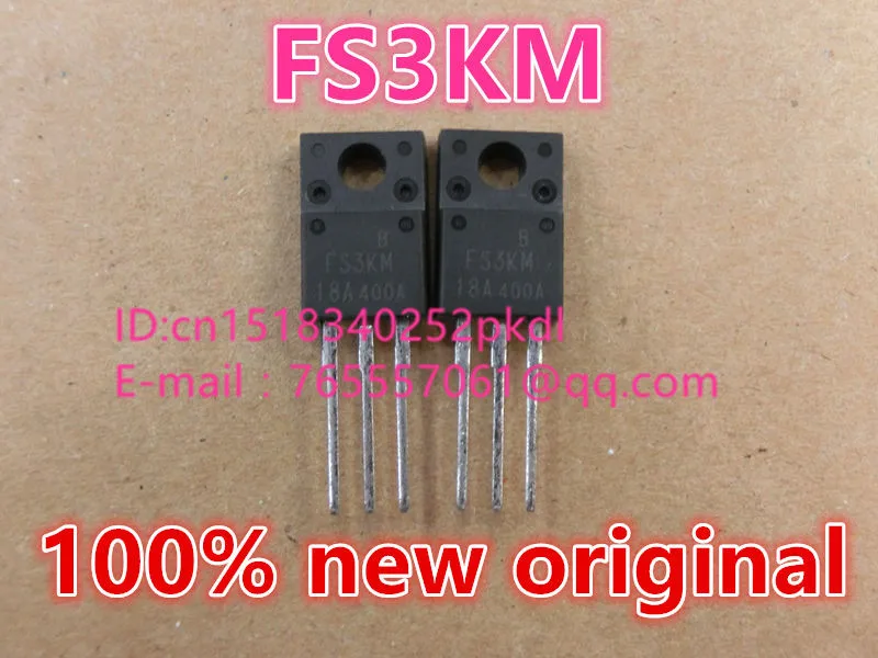 100 new original imported FS3KM 18A FS3KM TO 220 FET font b transistor b font 900V