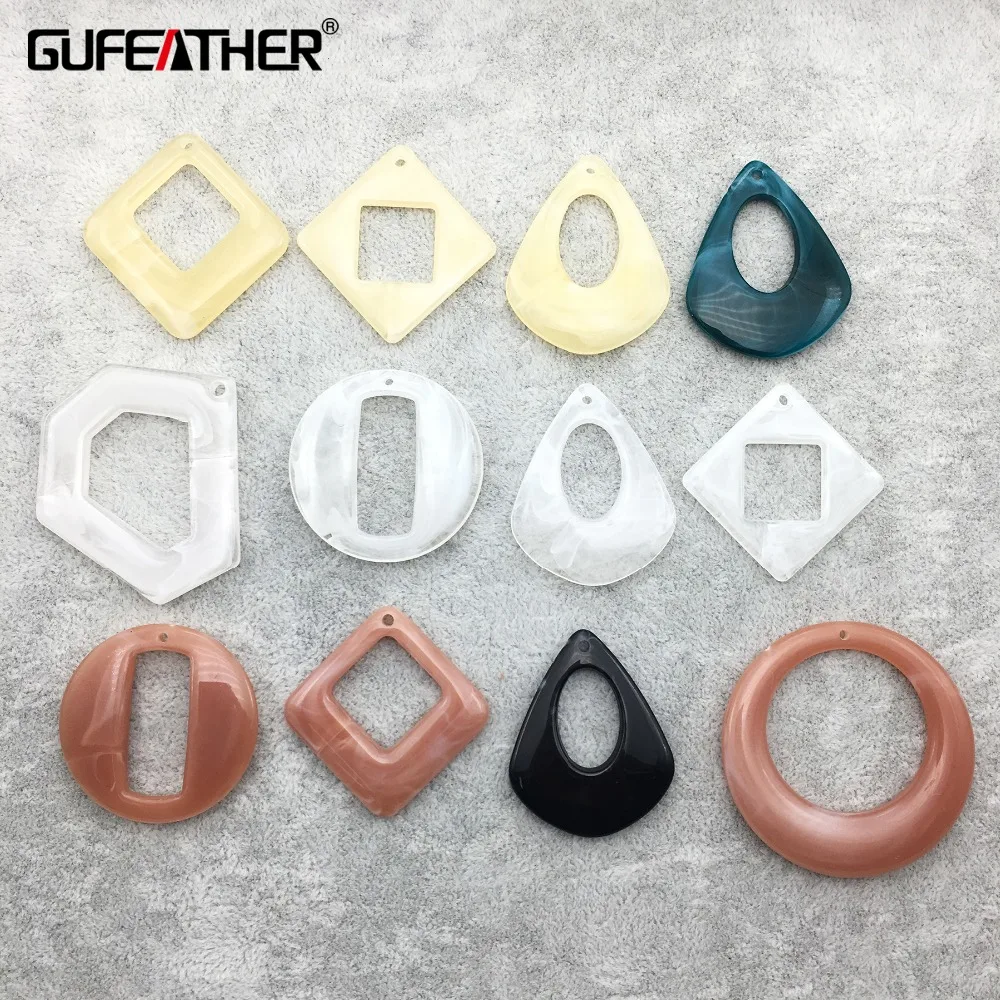 

GUFEATHER M208,jewelry making,acrylic pendant,jewelry findings,charms,handmade,earrings necklace accessories,diy pendant jewelry