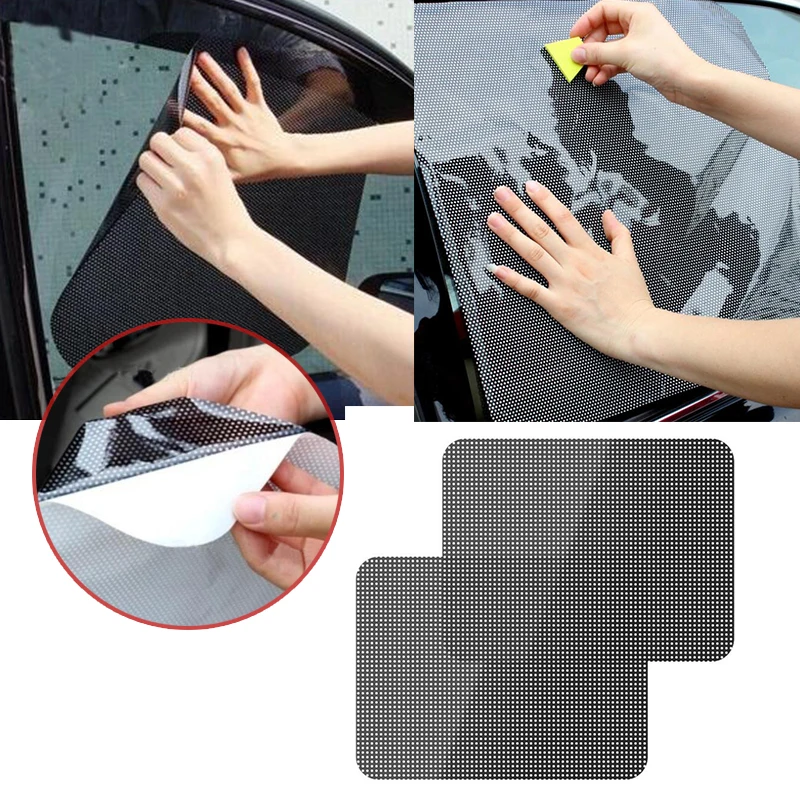 2 шт Универсальный Автомобильный солнцезащитный щиток для автомобиля солнцезащитный козырек с защитой от УФ теневой крышки лобового стекла