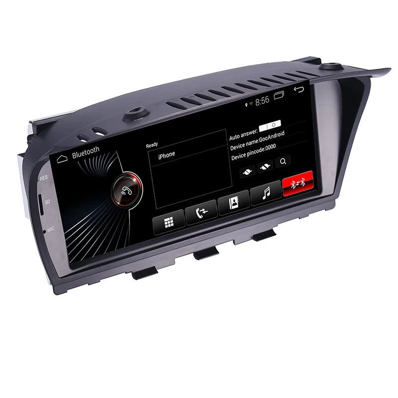 Clearance 8.8" Android 7.1 Screen Car multimedia player For BMW Series 5 E60 E61 E62 gps navigation radio Stereo Bluetooth Steering wheel 4