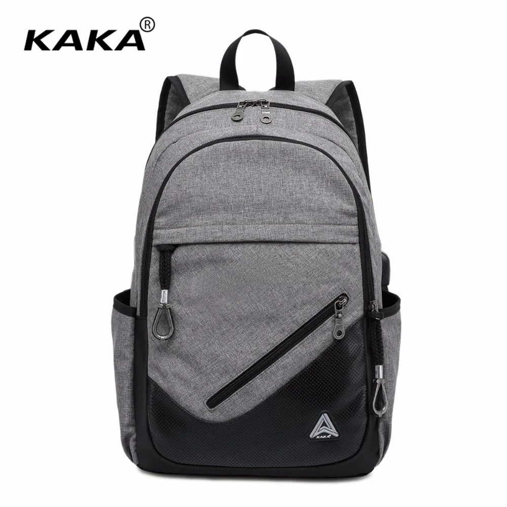

2018 KAKA Brand New Design Unisex Fashion Waterproof Oxford School Backpacks for 15.6 Inch Laptop Outdoor Sports Luggage Bags