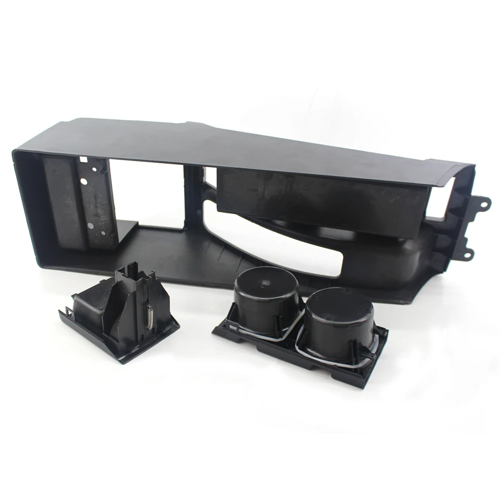 

Car Cup Holder Black Interior Organizer Multifunction Auto Vehicle Seat Cup Drink Cell Phone Holder Front Center Console Storag