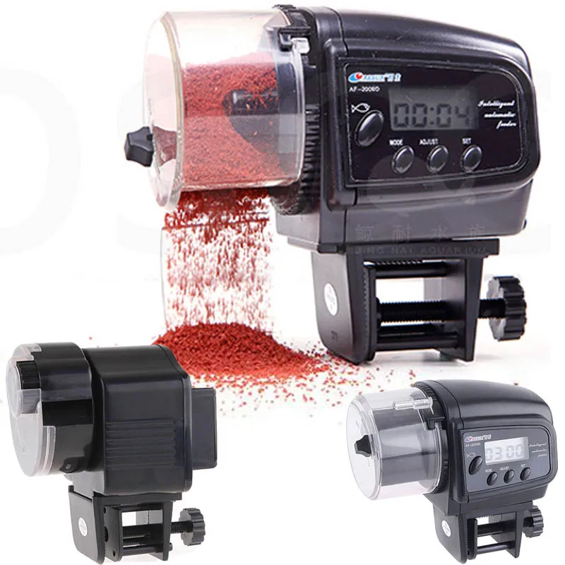 

Adjustable automatic feeder Aquarium automatic feeder aquarium automatic feeding fish timing feeder Timer Auto Fish Tank Food