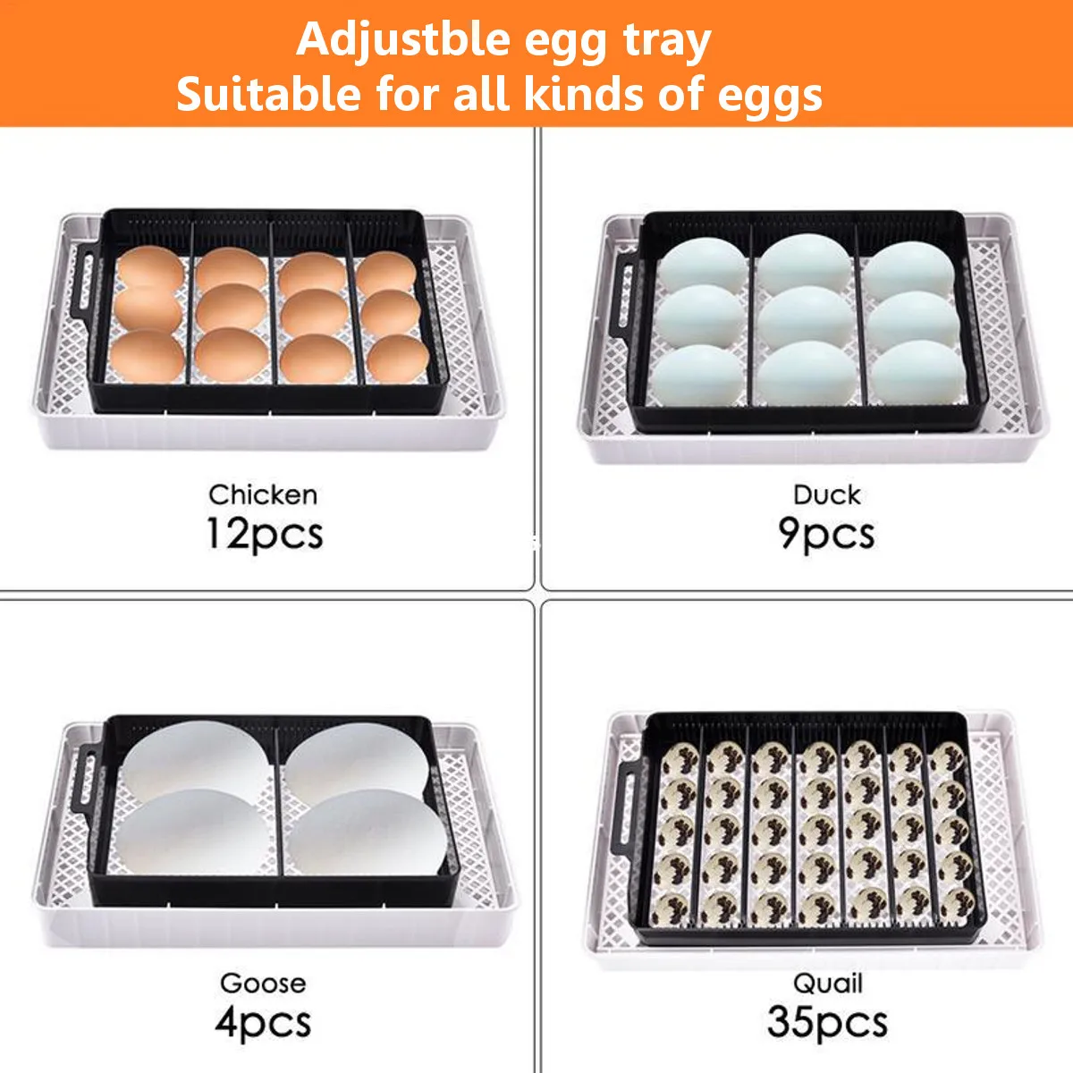 12 яиц инкубаторные яйца инкубатор цифровой контроль температуры Брудер для курицы, утки, птицы, голубей, перепелиных Новинка