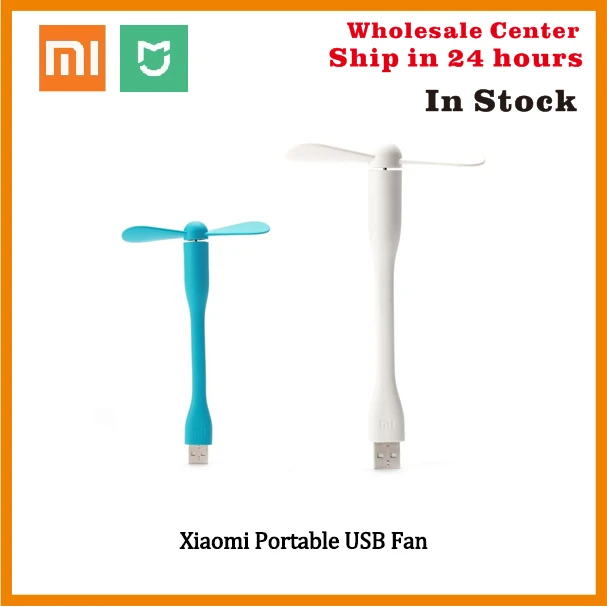 100% Оригинальный гибкий USB-вентилятор Xiaomi Mijia портативный кулер для внешнего