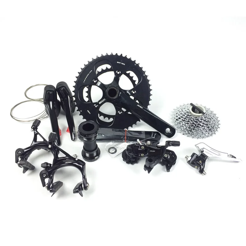 Road Bike BlackGroupsets font b Bicycle b font 170 172 5mm 50 34 53 39