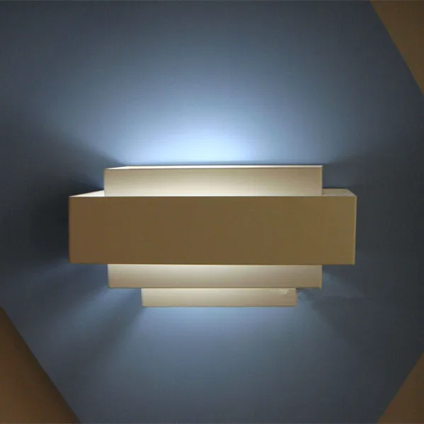 Современный разноцветный 85-265 в 5 Вт светодиодный настенный светильник, бра для салонных стен, настенные бра, современный светодиодный светильник для кровати, бра, размер: 25*10*13 см