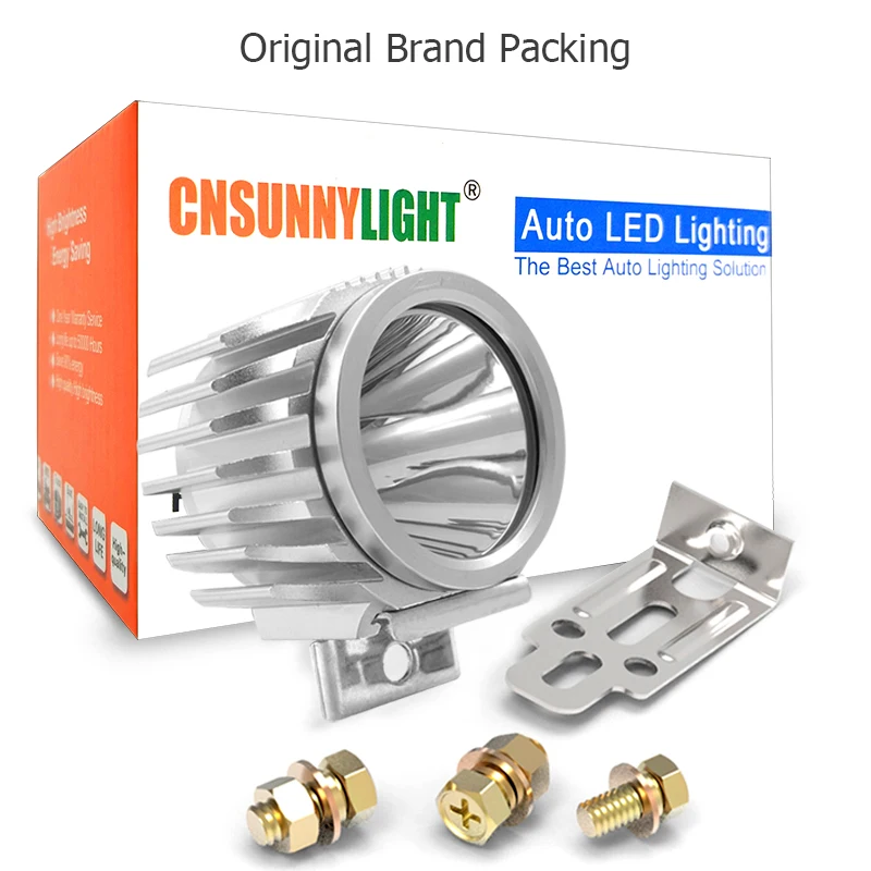 Motorcycle LED Spotlight 6W 1000Lm (4)