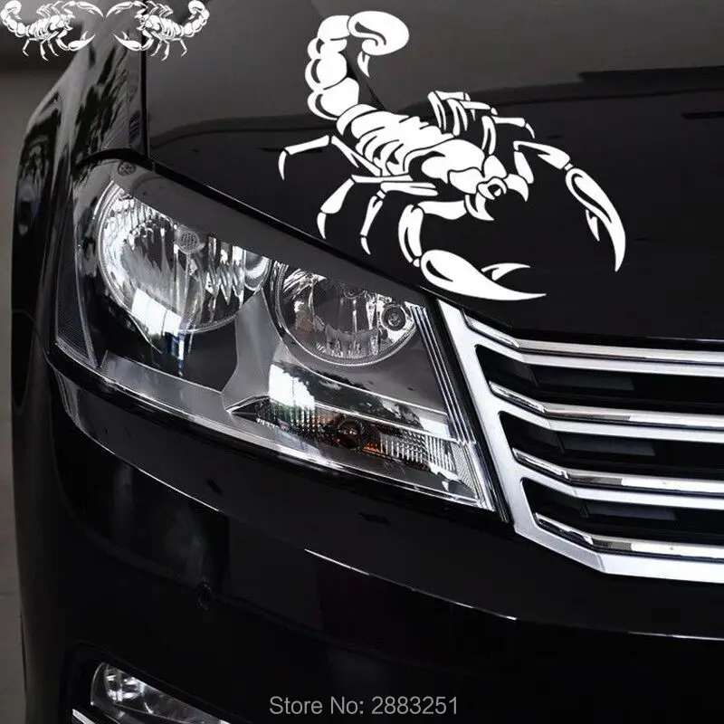 3D Автомобильные наклейки и Переводные картинки Скорпион автомобильный Стайлинг
