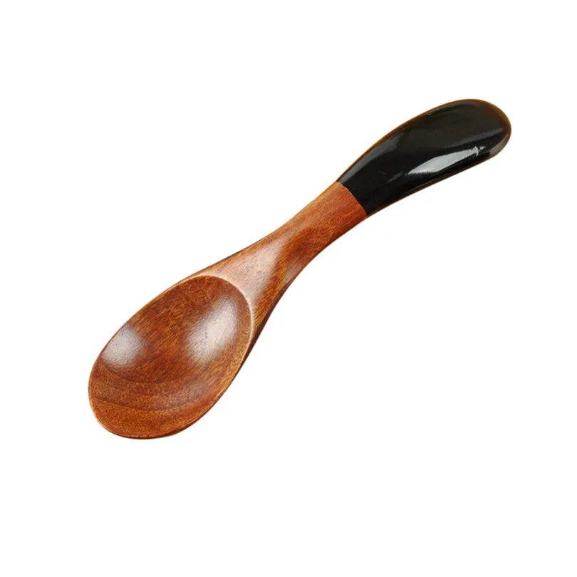 New Wooden Spoon Bamboo Soup Spoons Kitchen Cooking Utensil Tools Soup