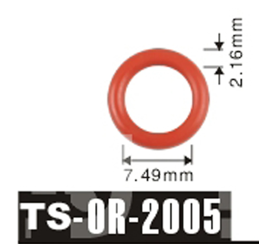 Tenso 7,49x2,16 мм для Mazda автомобильный топливный инжектор О 'кольца оринги уплотнительные кольца о-кольца TS2005