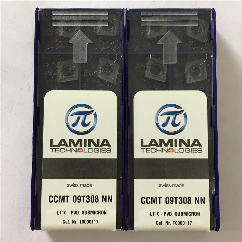 CCMT09T308-NN LT10 100% Original LAMINA carbide