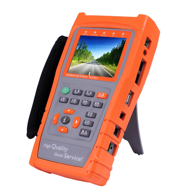 Professional HD Combine Tester DT A86 7 Inch H.265 4K IP Camera Tester 8mp Tvi