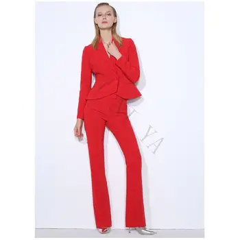 

Office Uniform Designs Women Formal Pant Suits for Weddings Women Evening Party Suits Women Suits Blazer Suit Set Slim Fit 2018