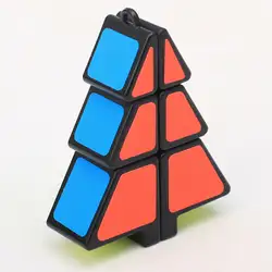 Z-Cube 1x2x3 Рождественская елка Кубик Рубика для профессионалов Твист Головоломка Забавные игрушки образовательная разведка черный