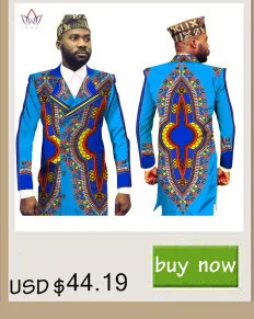 Настроить Дашики мужчин Африканский принт одежда мужчин s Блейзер повседневные костюмы куртка мужская куртка размера плюс африканская одежда BRW WYN133