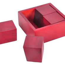 IQ деревянный ящик пазл для Тренировки Мозга традиционная логическая деревянная игра для взрослых детей