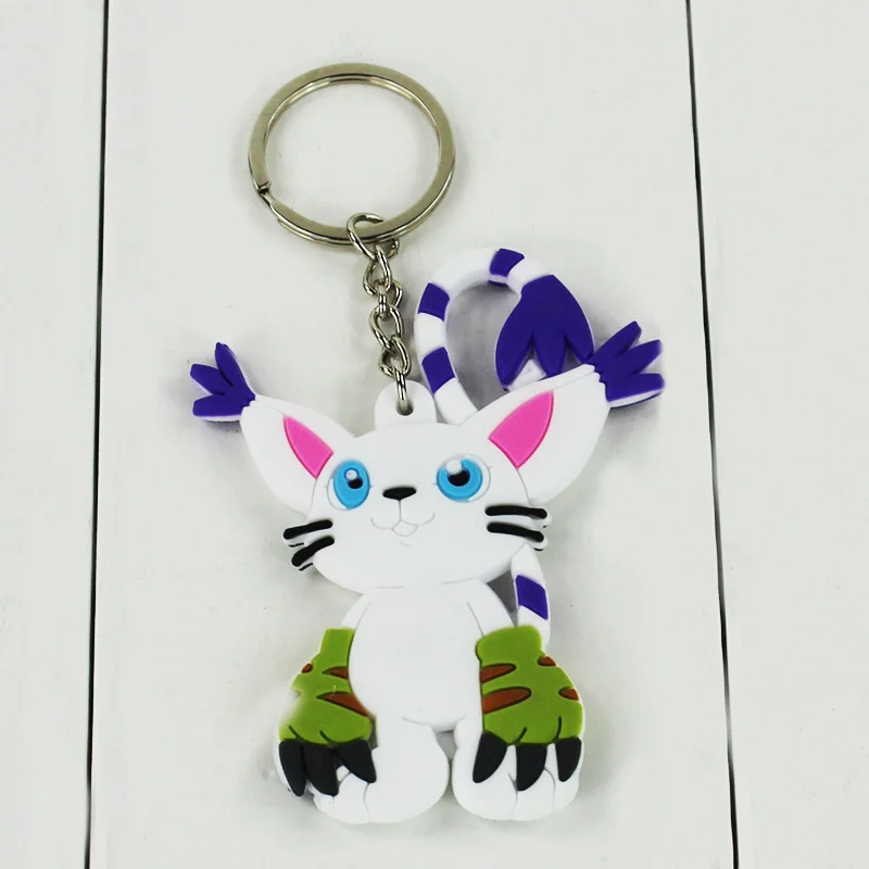 8 стилей Аниме Digimon Adventure Agumon Patamon Tailmon Gomamon Piyomon Gabumon Tentomon Palmon PVC подвеска брелок