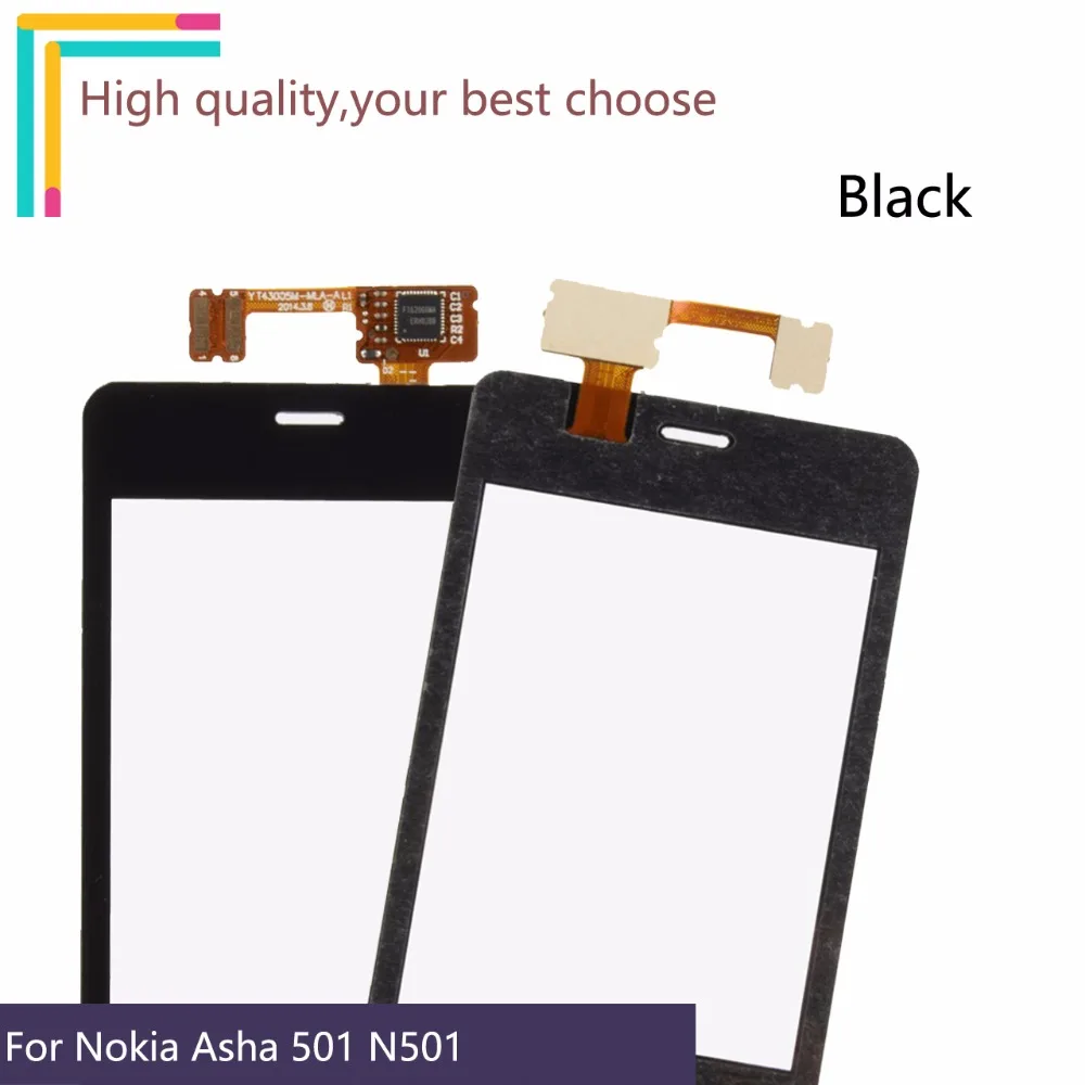 10 шт./партия для Nokia Lumia 501 Lumia501 N501 сенсорный экран Сенсорная панель дигитайзер