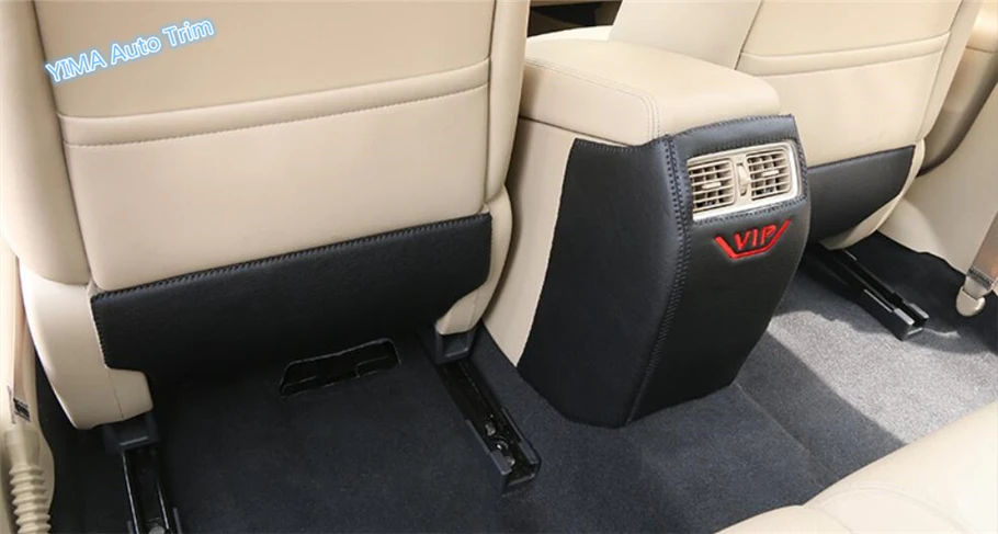 

Lapetus Auto Styling Rear Seat Back Anti Kick Protection Kit Panel Cover Fit For Nissan Teana / Altima 2014 2015 2016 2017 2018