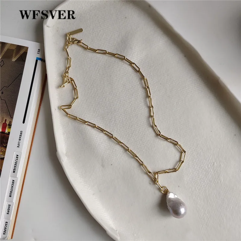 WFSVER корейский стиль серебряная буква кулон ожерелье для женщин Lover стерлингового серебра 925 изящное подвесное ожерелье ювелирные изделия