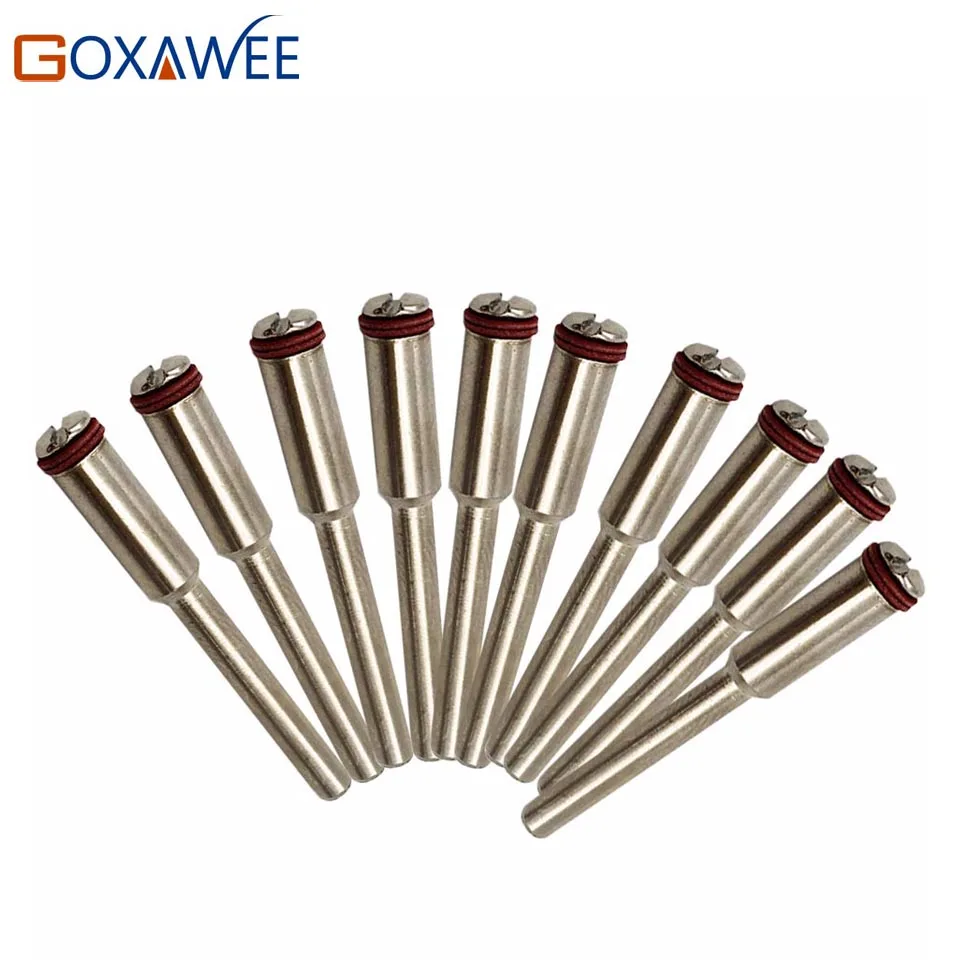 

10pcs Shank 2.35/3.0mm Mandrel Rotary Tool Accessories for Reinforced Cutting Disc Connecting Shank For Dremel Mandrel Tool
