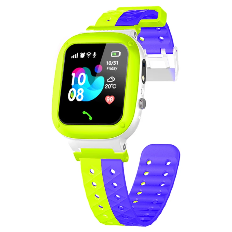 Koop Q18 Anti Verloren Kinderen Slimme horloge Waterdicht WIFI Tracker SOS Smart Monitoring Positionering Telefoon Kind Baby Horloge voor IOS   android