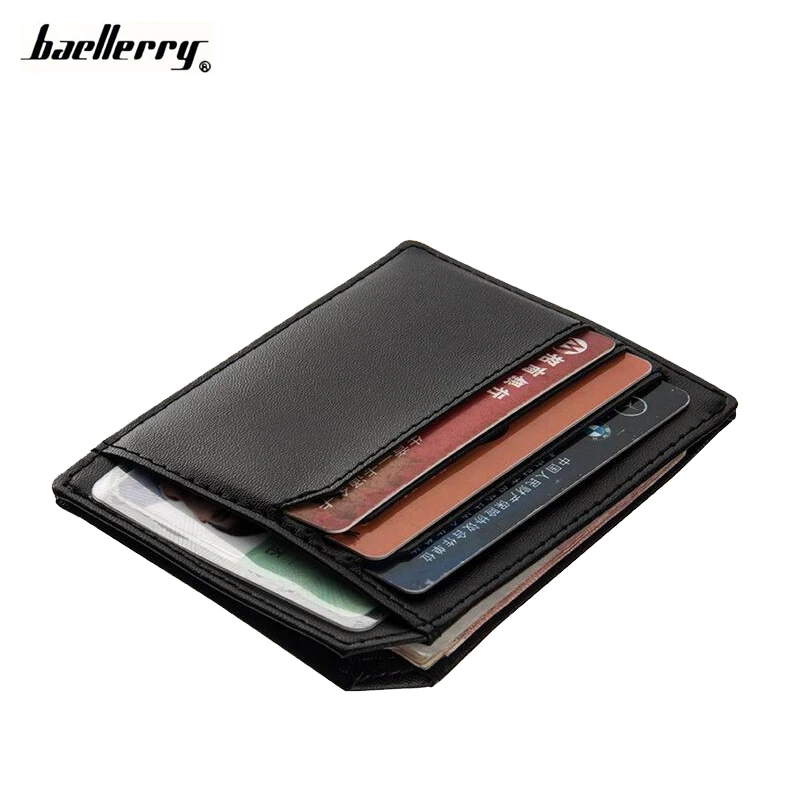 

Wallet Men Women Credit Card Holder Slim Wallets Case Fashion Mini Cards ID Holders Casual Solid Card Trunk Purse Business Magic
