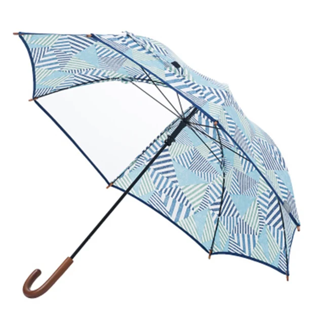 Kids Umbrella Transparent Long Handle Colors Parasol Clear Umbrella