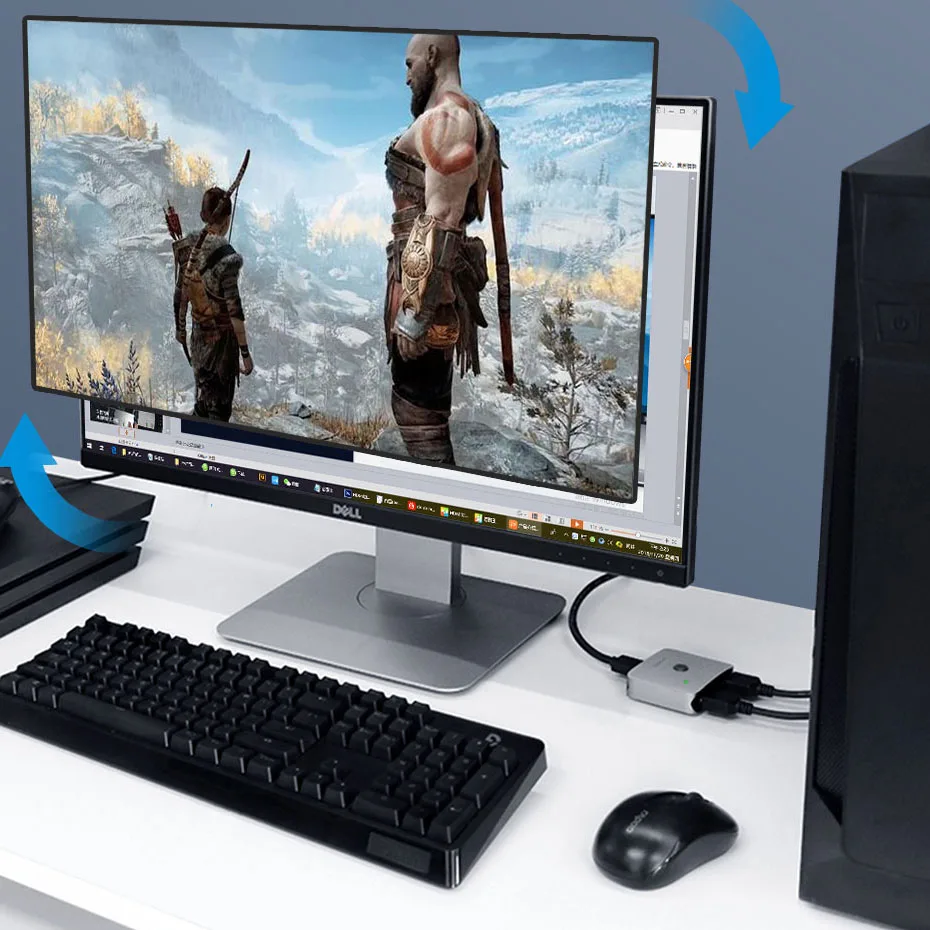 Оригинальный Многофункциональный адаптер конвертер Youpin hagибис HDMI с двойным