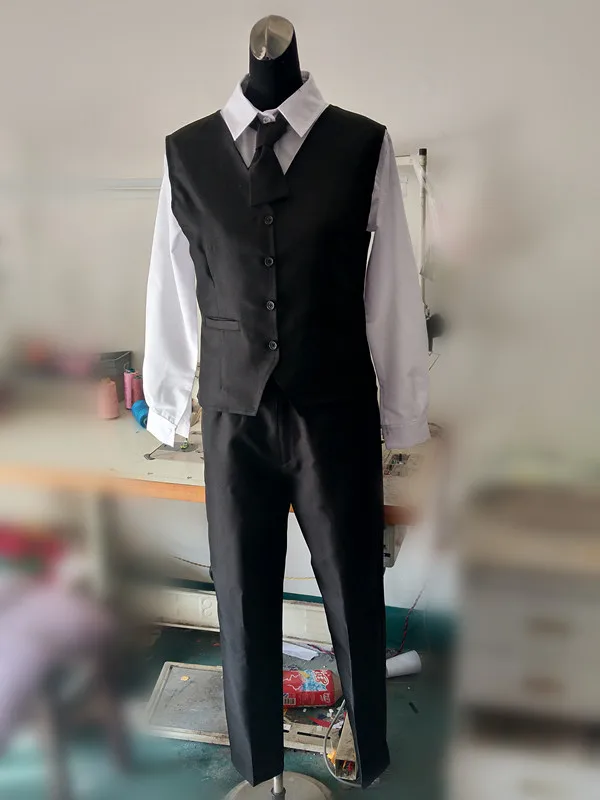 

Tokyo Ghoul Ken Kaneki Anteiku Waiter Uniform Outfit Cosplay Costume