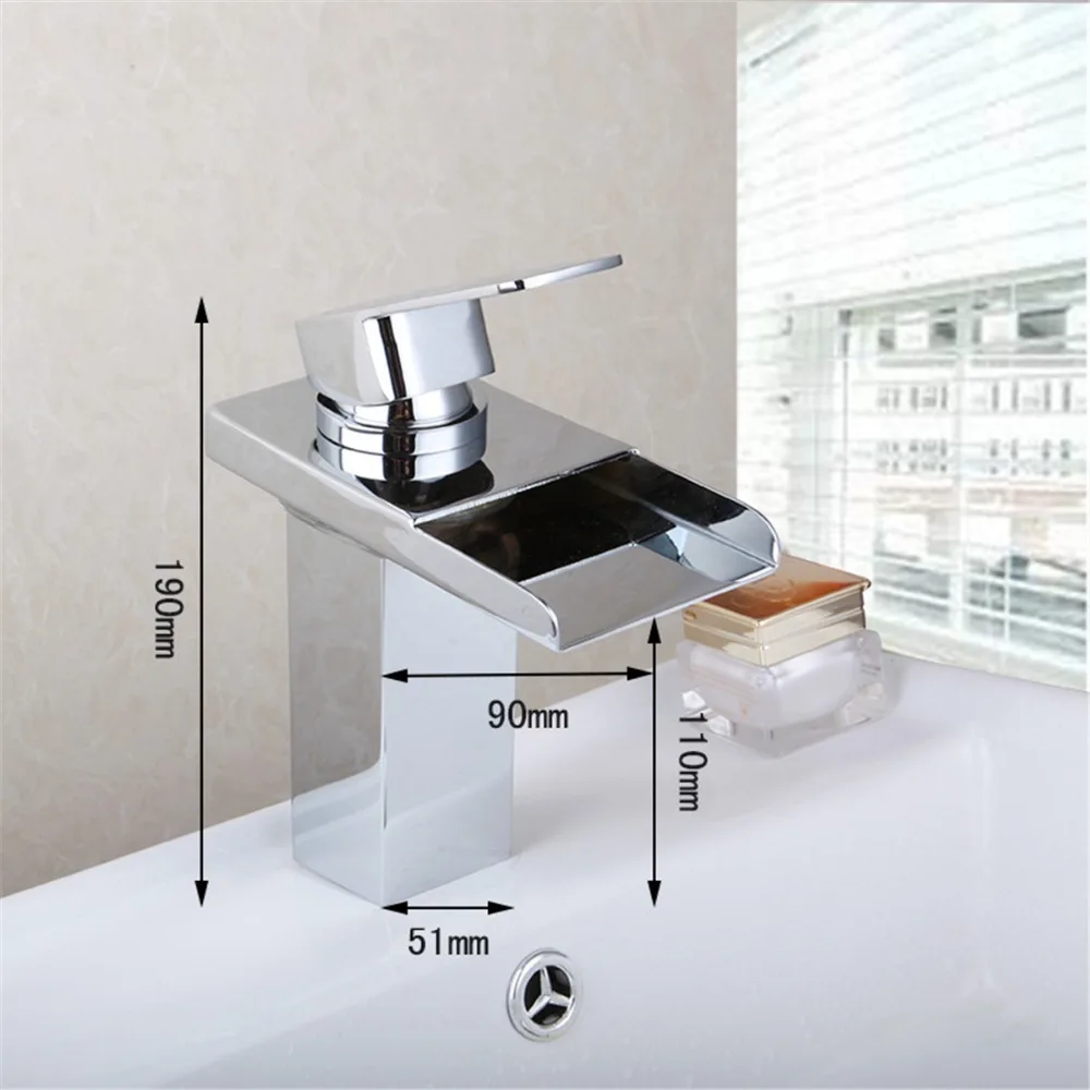 basin faucet for bathroom polished chrome soild brass washbasin faucets