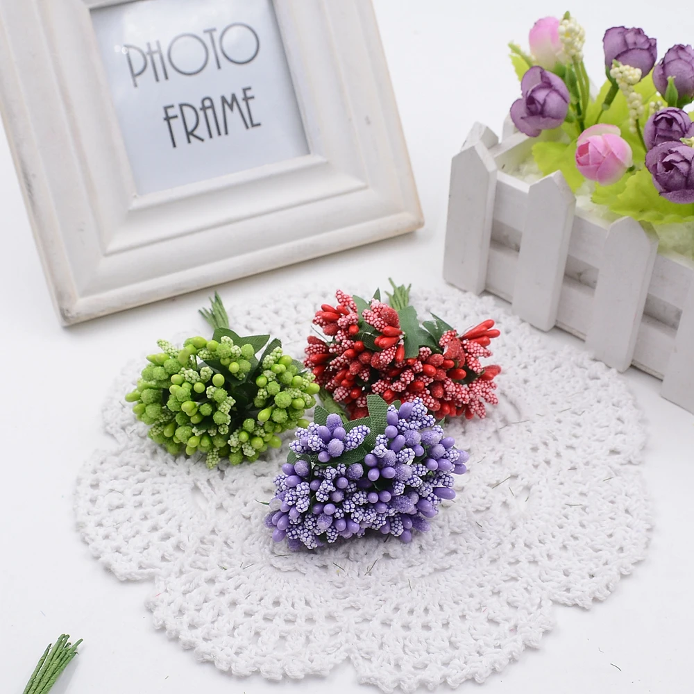 

12pcs/lot cheap 2.5cm Valentine Gift MIni Artificial Tea Bud Flower Bouquet for wedding car party table decoration DIY Wall art