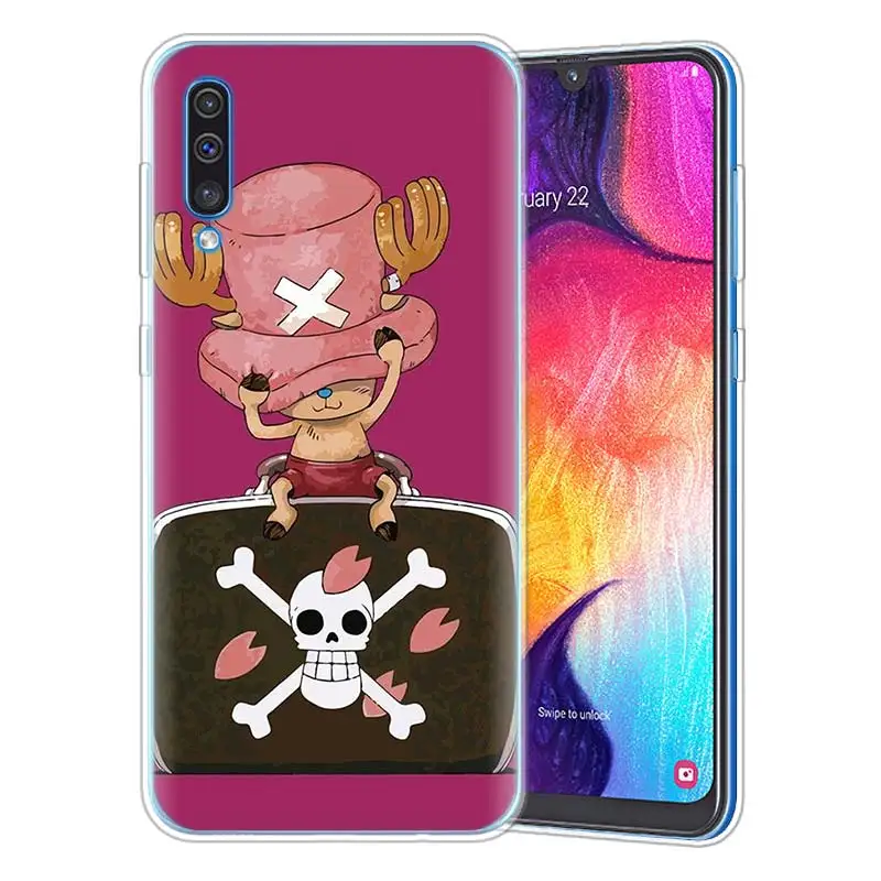 12 Одна деталь аниме чехол для samsung A50 A70 A20e A60 A40 A30 A20 A10 M30 M20 M10 A7 A9 силиконовый чехол Fundas Capa чехол для телефона Coque - Цвет: 12