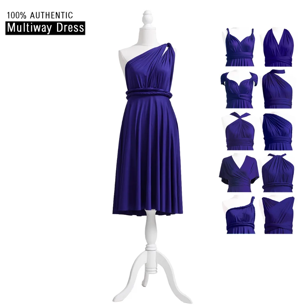 blue infinity dress