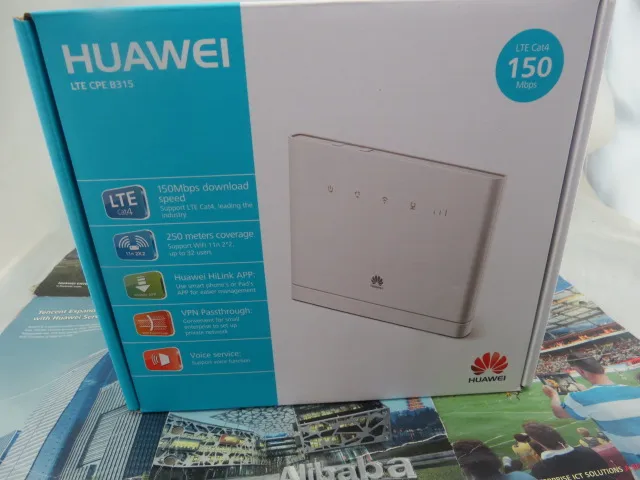 Brand New Sealed Unlocked Huawei B315s 22 4G CPE FDD TDD LTE Router PK B593S 22