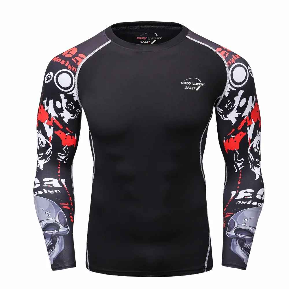 Men Sportswear Sport Suits long sleeved T shirt font b Fitness b font Rasgard Yoga Clothes