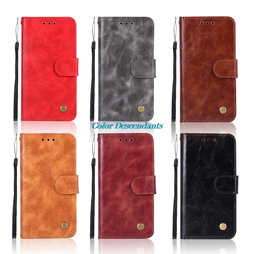 

Phone Caso Cover for Samsung Samsuns A6 A8 A 6 8 2018 A5 A3 2017 Fundas Leather Lether Flip Stand Card Wallet For Note9 Note 9
