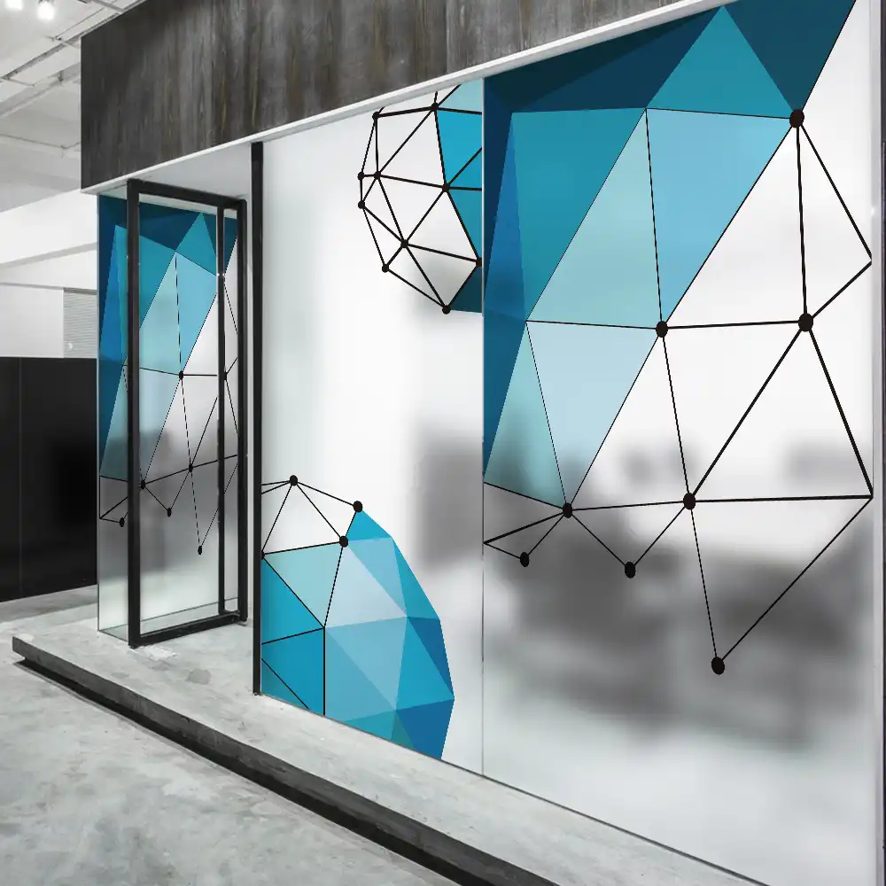 Commercial Glass Sticker Film windows Frosted glass stickers