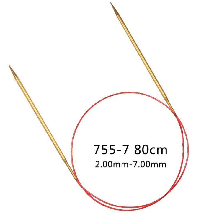 FREE SHIPPING high quality 80CM gold ring needle Germany imported high